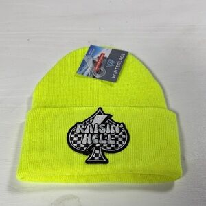 Neon Yellow Beanie